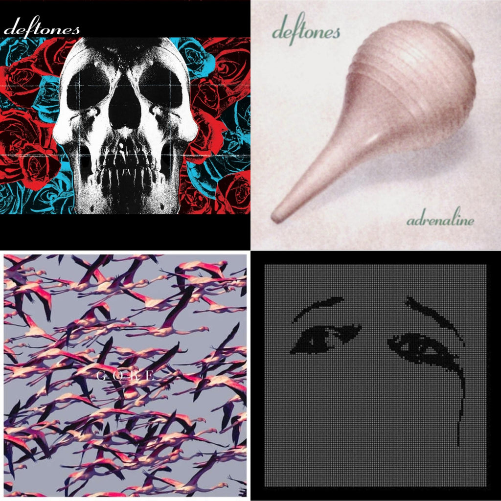 Deftones (X) (20Th Anniversary/Ruby Red LP Vinyl) & Ohms & Gore (White LP Vinyl) & Adrenaline