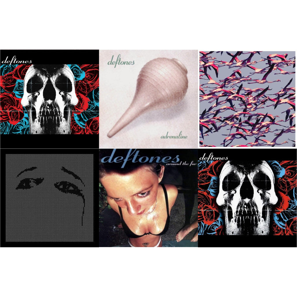 Deftones & Deftones (X) (20Th Anniversary/Ruby Red LP Vinyl) & Ohms & Gore (White LP Vinyl) & Around The Fur (180G) & Adrenaline
