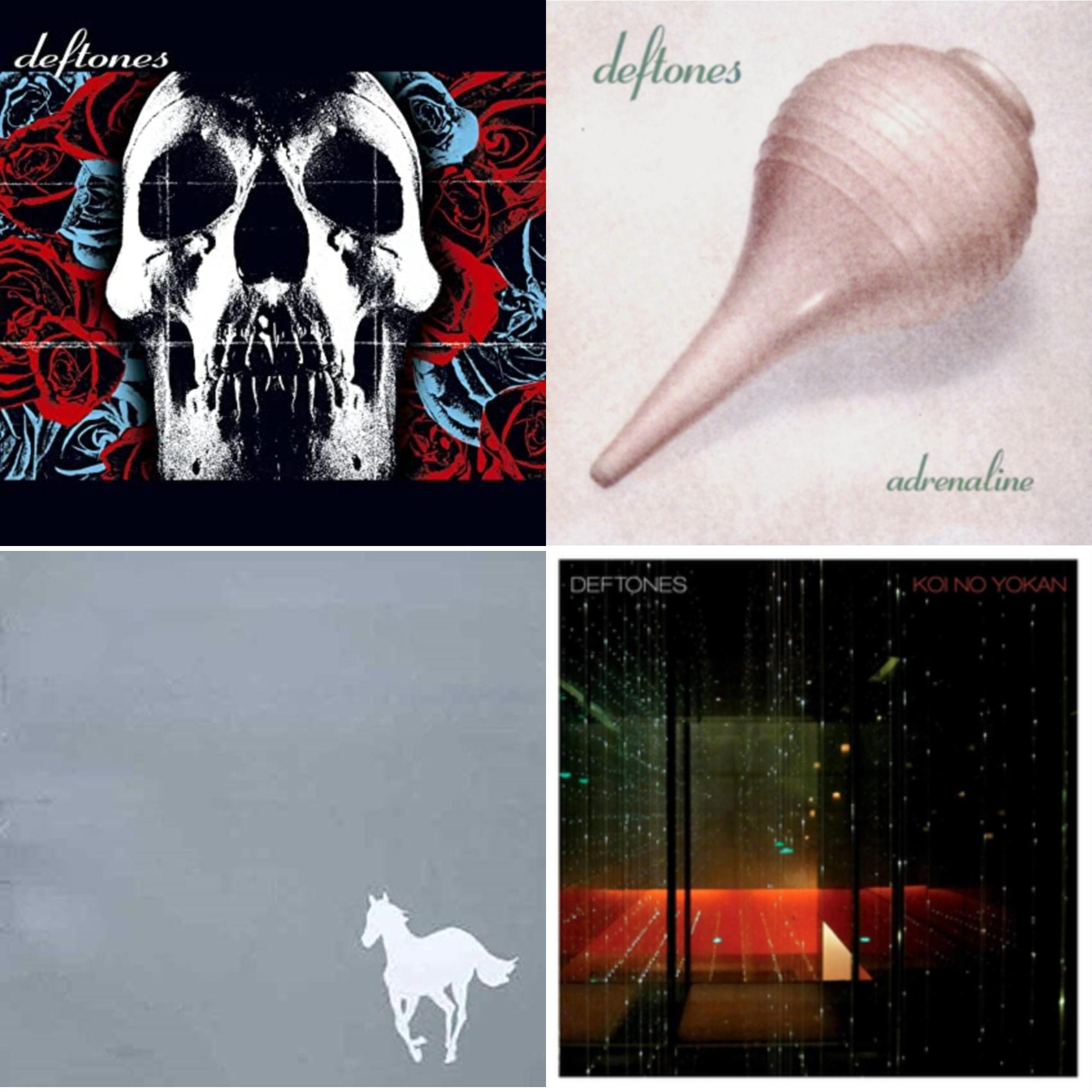 Deftones - Adrenaline & White Pony & Deftones & Koi No Yokan - CD Bundle