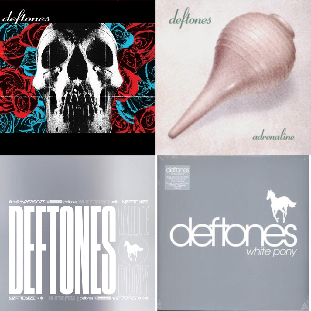 Deftones (X) (20Th Anniversary/Ruby Red LP Vinyl) & White Pony (X) (20Th Anniversary Deluxe Edition/Super Deluxe) & Adrenaline & White Pony
