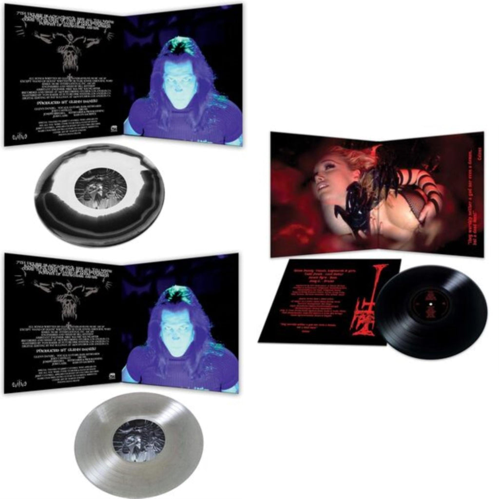 Danzig 5: Blackout (Glitter LP Vinyl) & Danzig 5: Blackacidevil (Black & White Haze LP Vinyl) & 777: I Luciferi