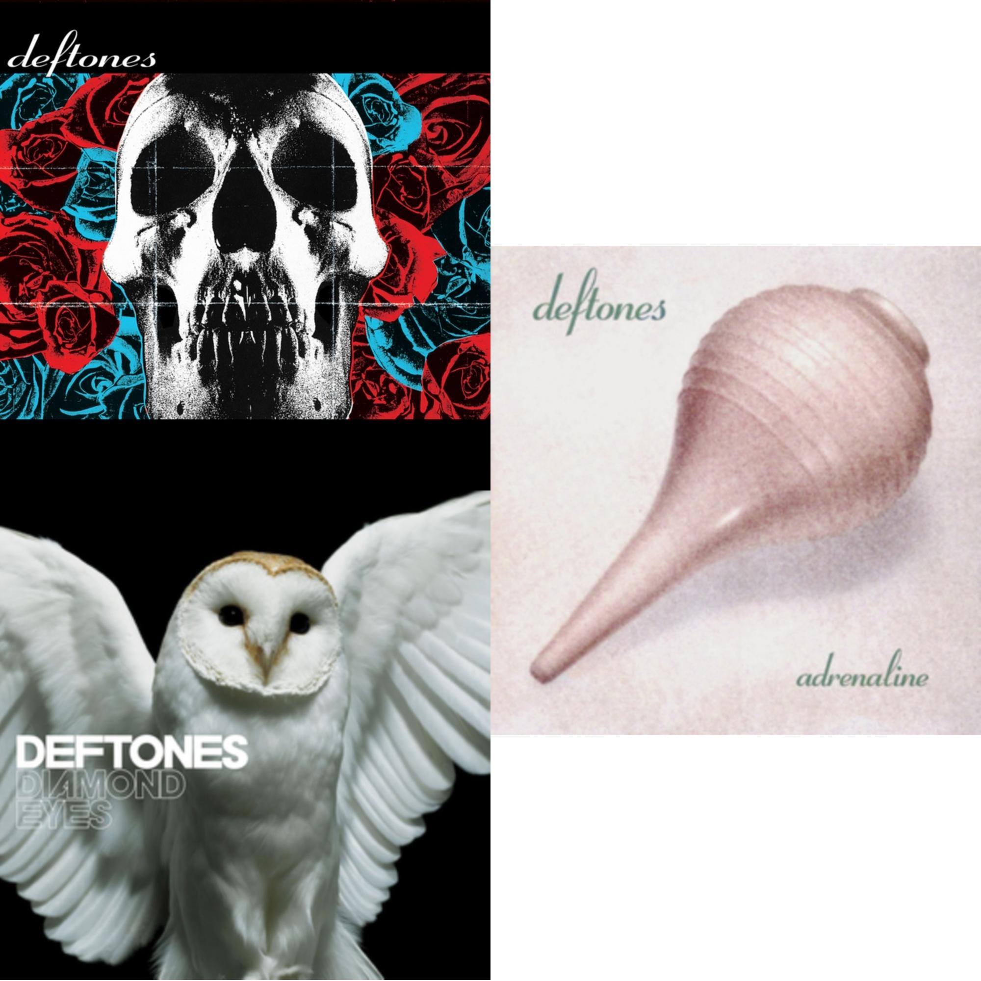 Deftones (X) (20Th Anniversary/Ruby Red LP Vinyl) & Adrenaline & Diamond Eyes