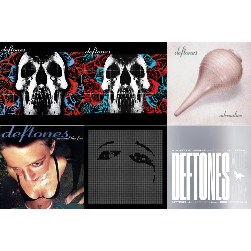 Deftones & Deftones (X) (20Th Anniversary/Ruby Red LP Vinyl) & Ohms & White Pony (X) (20Th Anniversary Deluxe Edition/Super Deluxe) & Around The Fur (180G) & Adrenaline