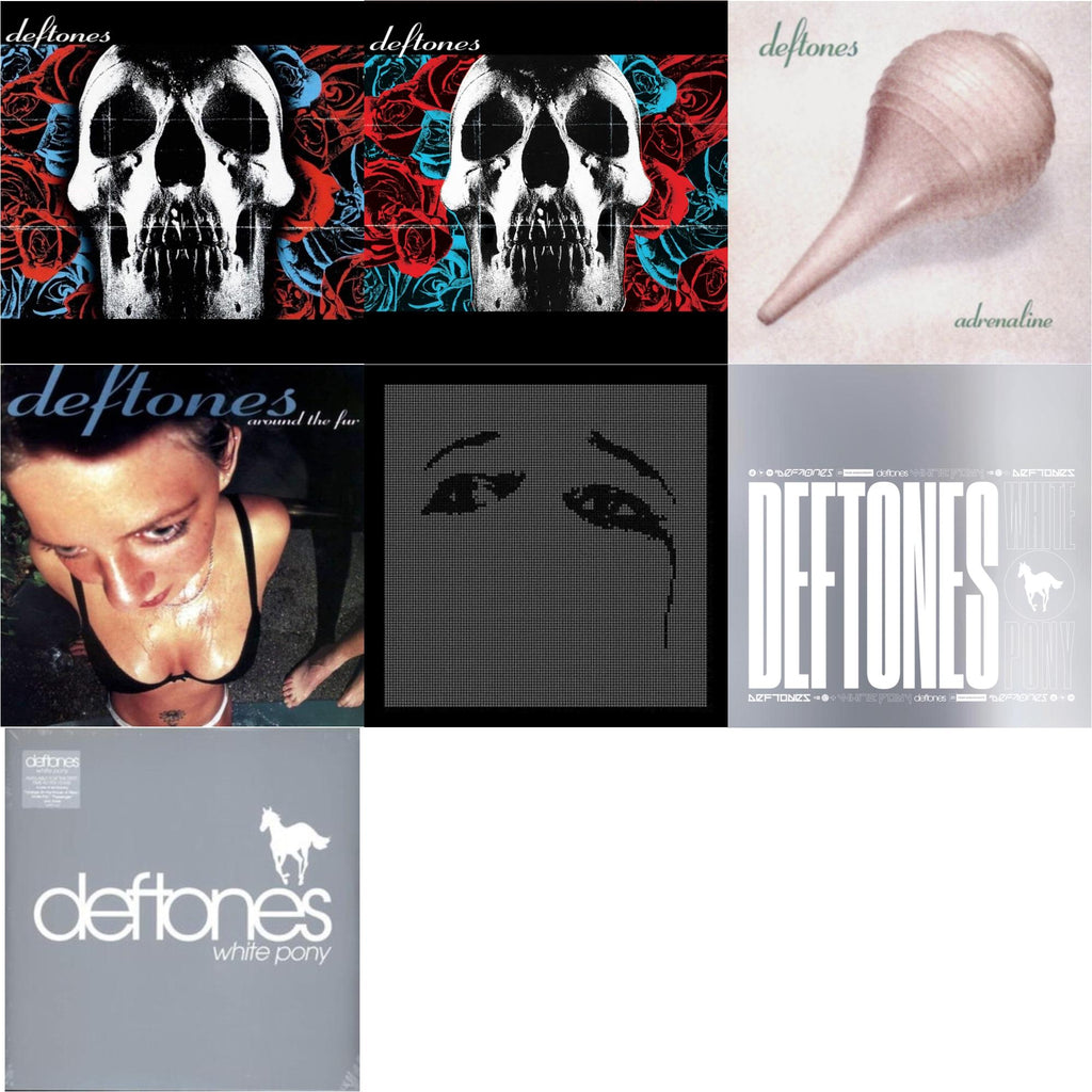 Deftones & Deftones (X) (20Th Anniversary/Ruby Red LP Vinyl) & Ohms & White Pony (X) (20Th Anniversary Deluxe Edition/Super Deluxe) & Around The Fur (180G) & Adrenaline & White Pony