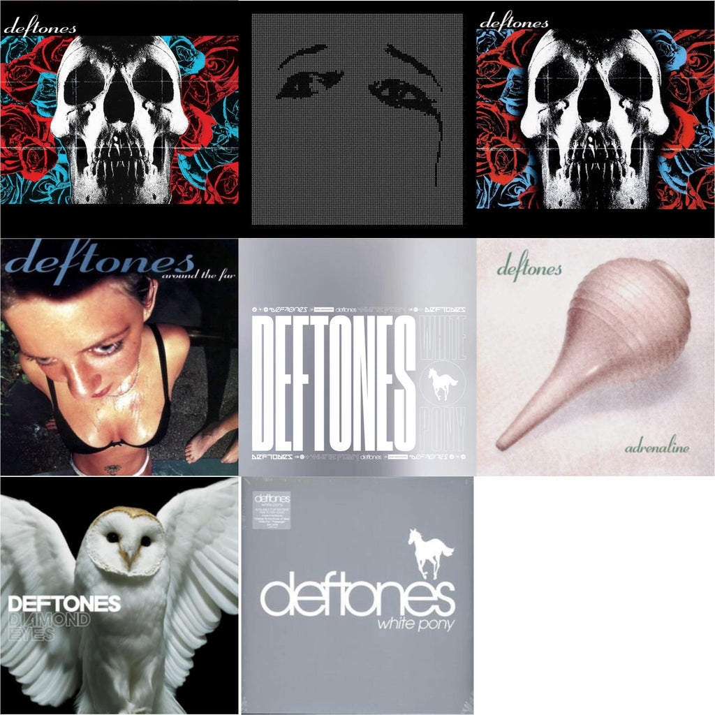 Deftones - Deftones & Deftones (X) (20Th Anniversary/Ruby Red LP Vinyl) & Ohms & White Pony (X) (20Th Anniversary Deluxe Edition/Super Deluxe) & Around The Fur (180G) & Adrenaline & White Pony & Diamond Eyes