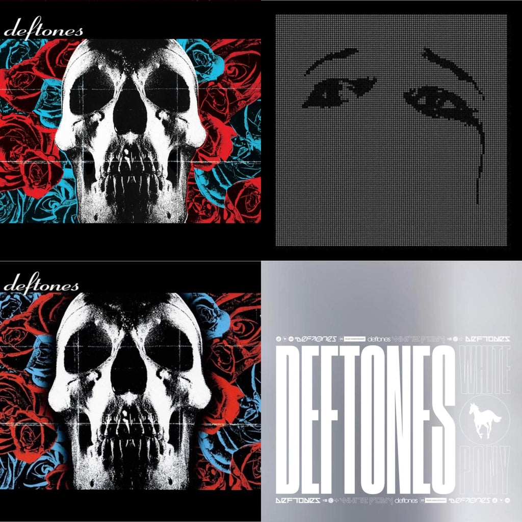 Deftones & Deftones (X) (20Th Anniversary/Ruby Red LP Vinyl) & Ohms & White Pony (X) (20Th Anniversary Deluxe Edition/Super Deluxe)