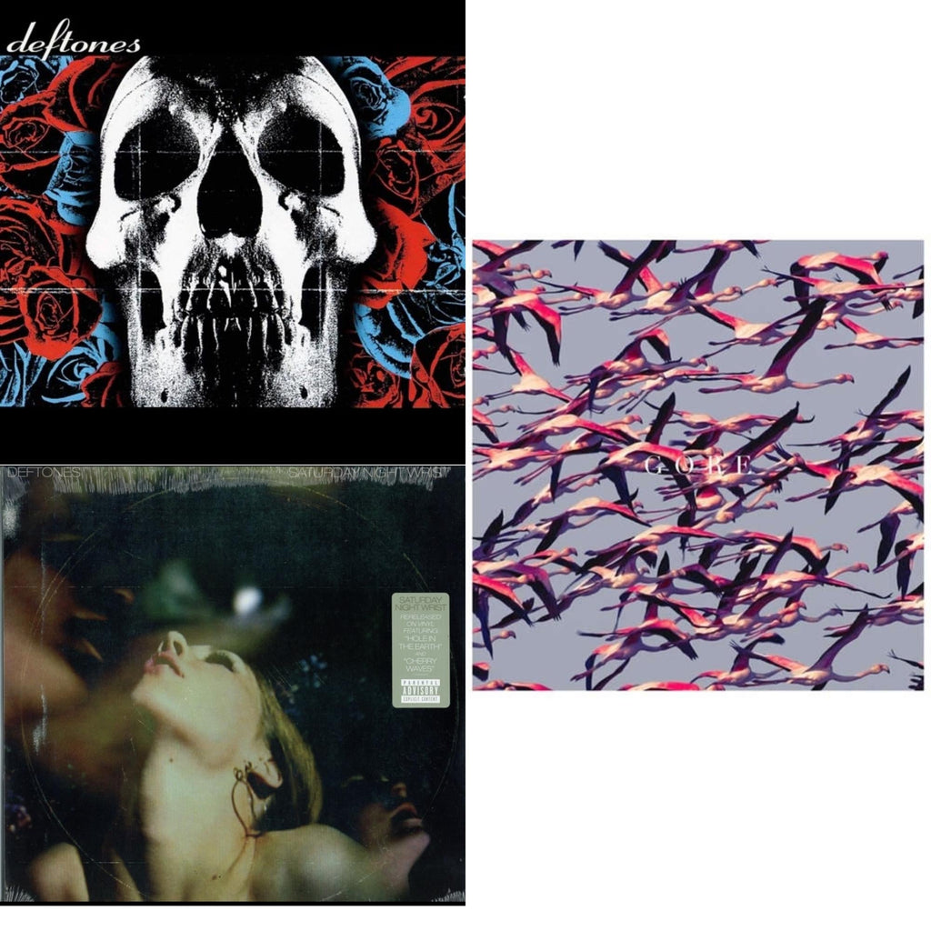 Deftones & Gore (White LP Vinyl) & Saturday Night Wrist