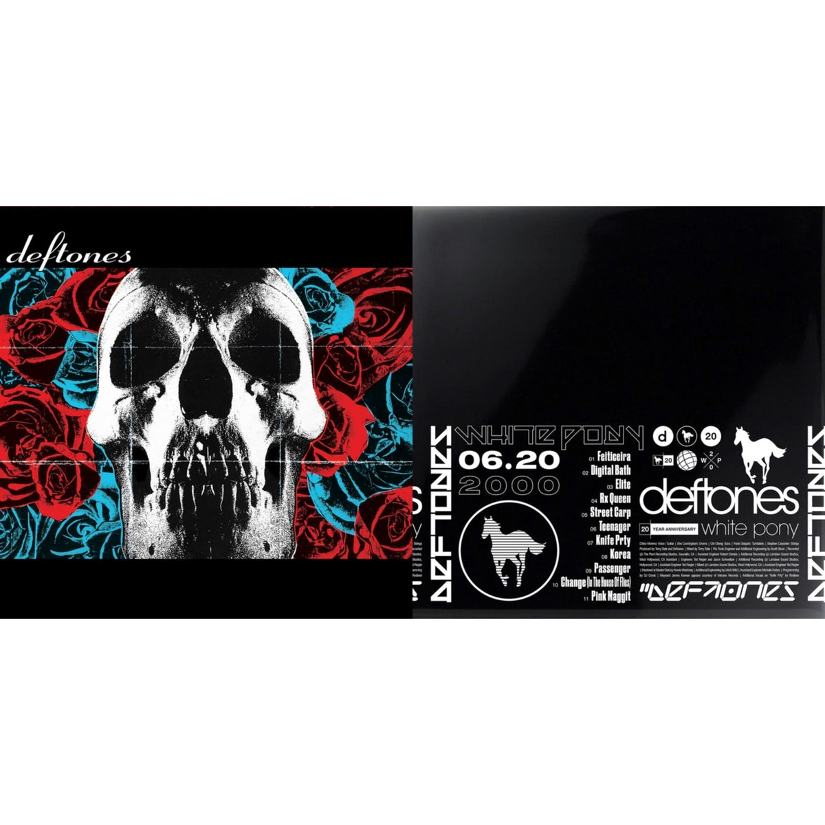 Deftones (X) (20Th Anniversary/Ruby Red LP Vinyl) & White Pony (X) (20Th Anniversary Deluxe Edition/4LP) (I)