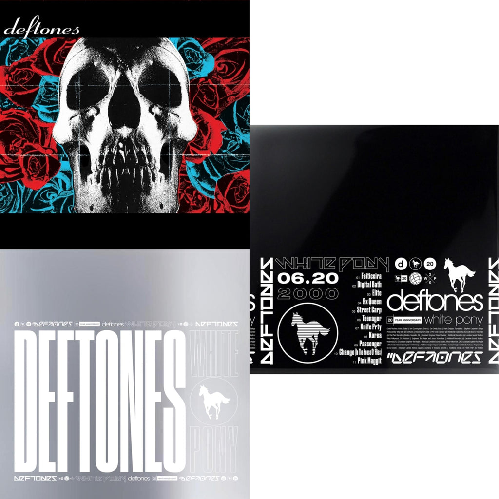 Deftones (X) (20Th Anniversary/Ruby Red LP Vinyl) & White Pony (X) (20Th Anniversary Deluxe Edition/4LP) (I) & White Pony (X) (20Th Anniversary Deluxe Edition/Super Deluxe)