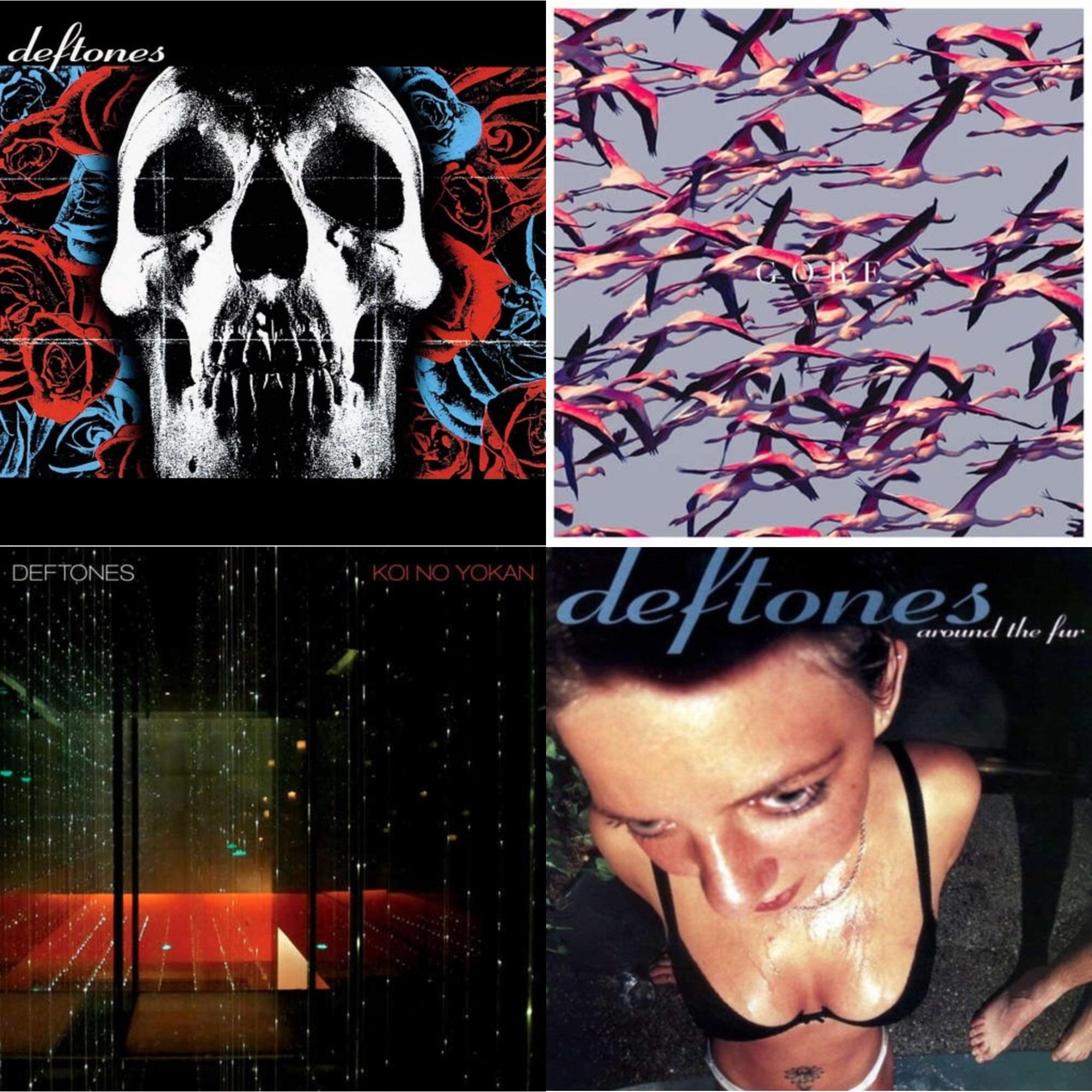 Deftones & Gore (White LP Vinyl) & Koi No Yokan & Around The Fur (180G)