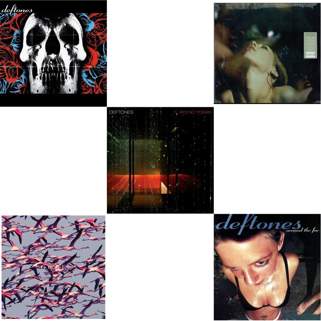 Deftones & Gore (White LP Vinyl) & Koi No Yokan & Saturday Night Wrist & Around The Fur (180G)