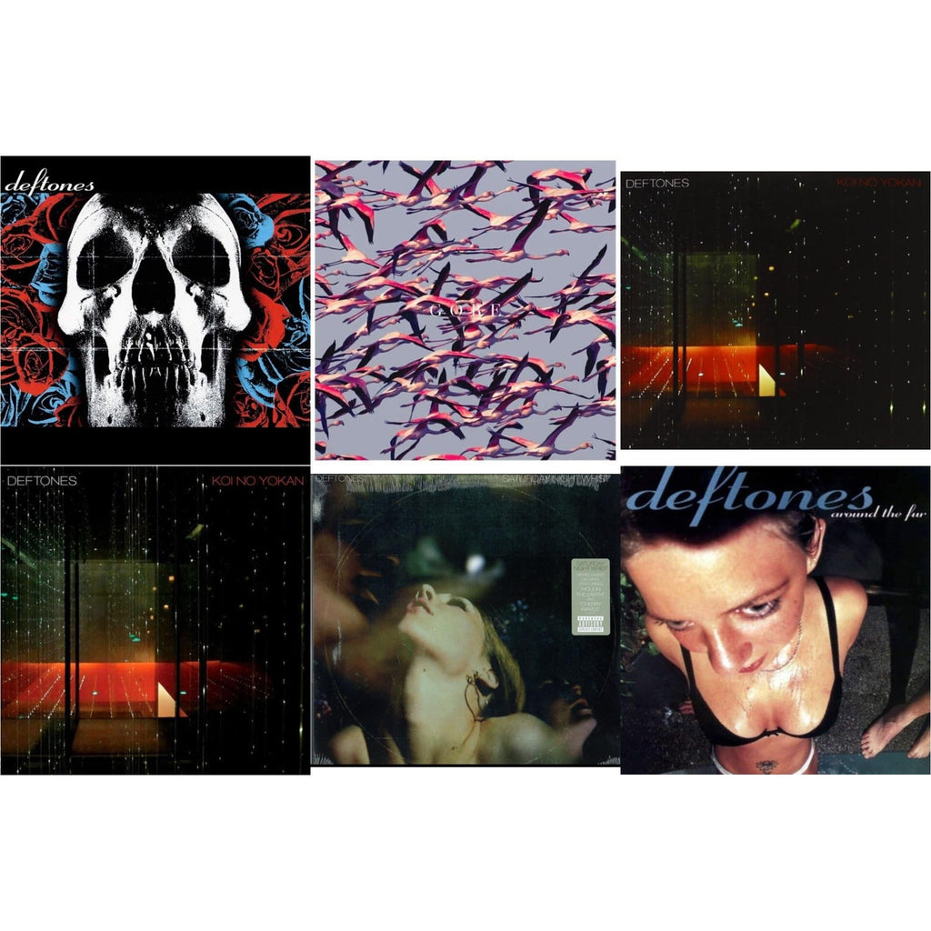 Deftones & Gore (White LP Vinyl) & Koi No Yokan & Koi No Yokan & Saturday Night Wrist & Around The Fur (180G)