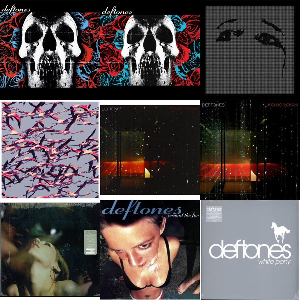 Deftones & Deftones (X) (20Th Anniversary/Ruby Red LP Vinyl) & Ohms & Gore (White LP Vinyl) & Koi No Yokan & Koi No Yokan & Saturday Night Wrist & Around The Fur (180G) & White Pony