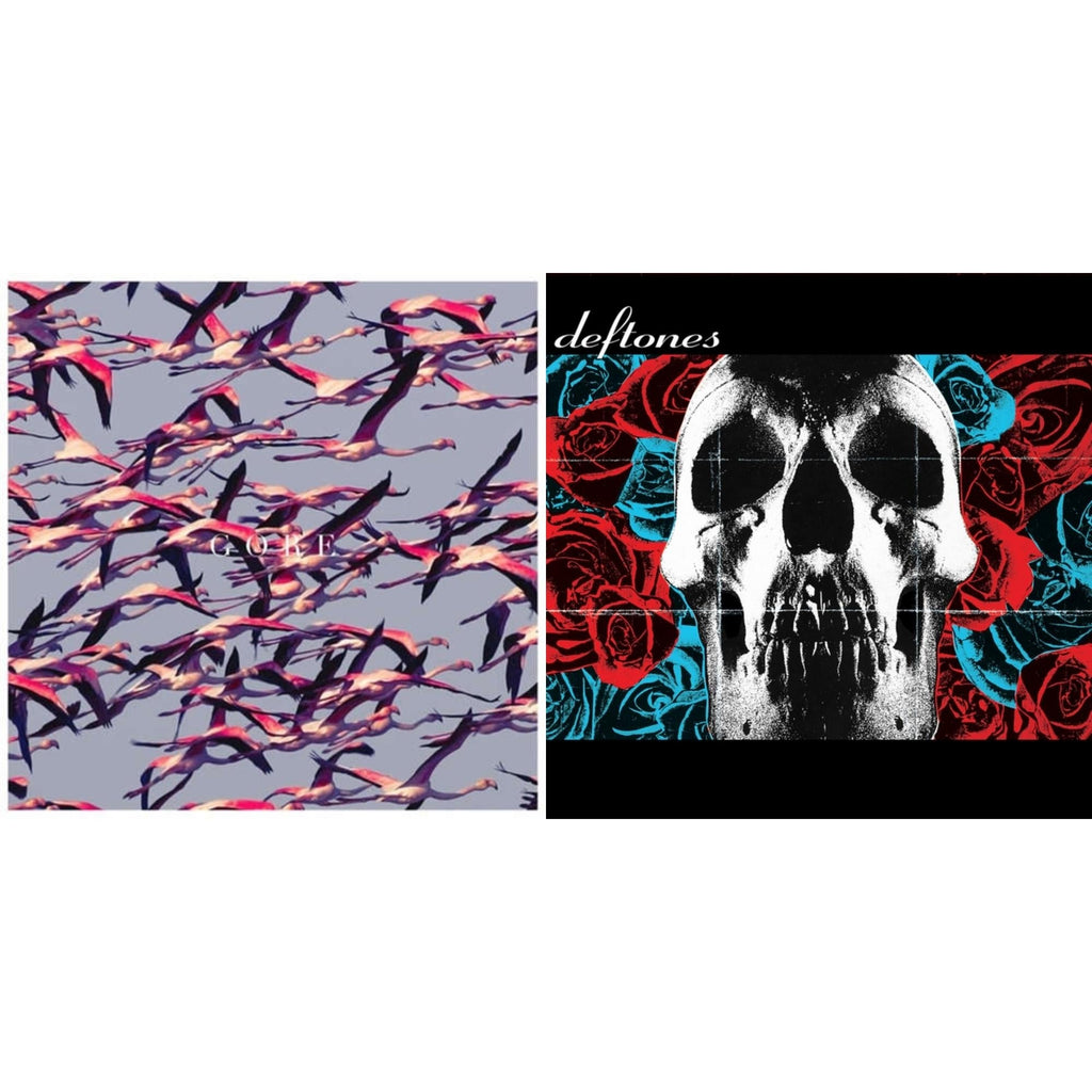Deftones - Deftones (X) (20Th Anniversary/Ruby Red LP Vinyl) & Gore (White LP Vinyl)