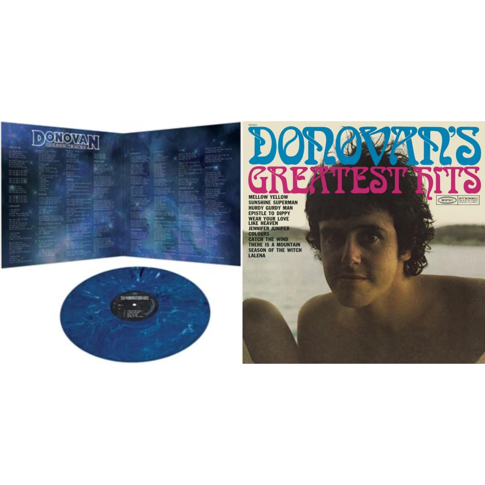 Golden Tracks (Blue Marble LP Vinyl) & Greatest Hits (150G/Dl Card)