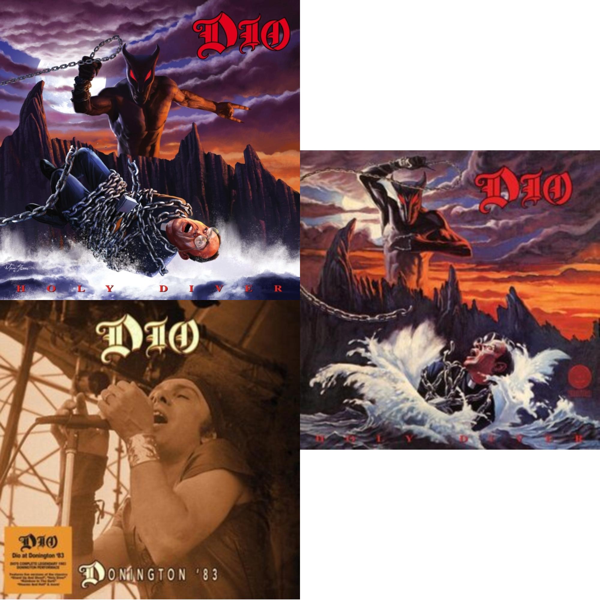Dio - Holy Diver (Joe Barresi Remix Edition) (2LP) & Dio At Donington '83 (2LP) & Holy Diver