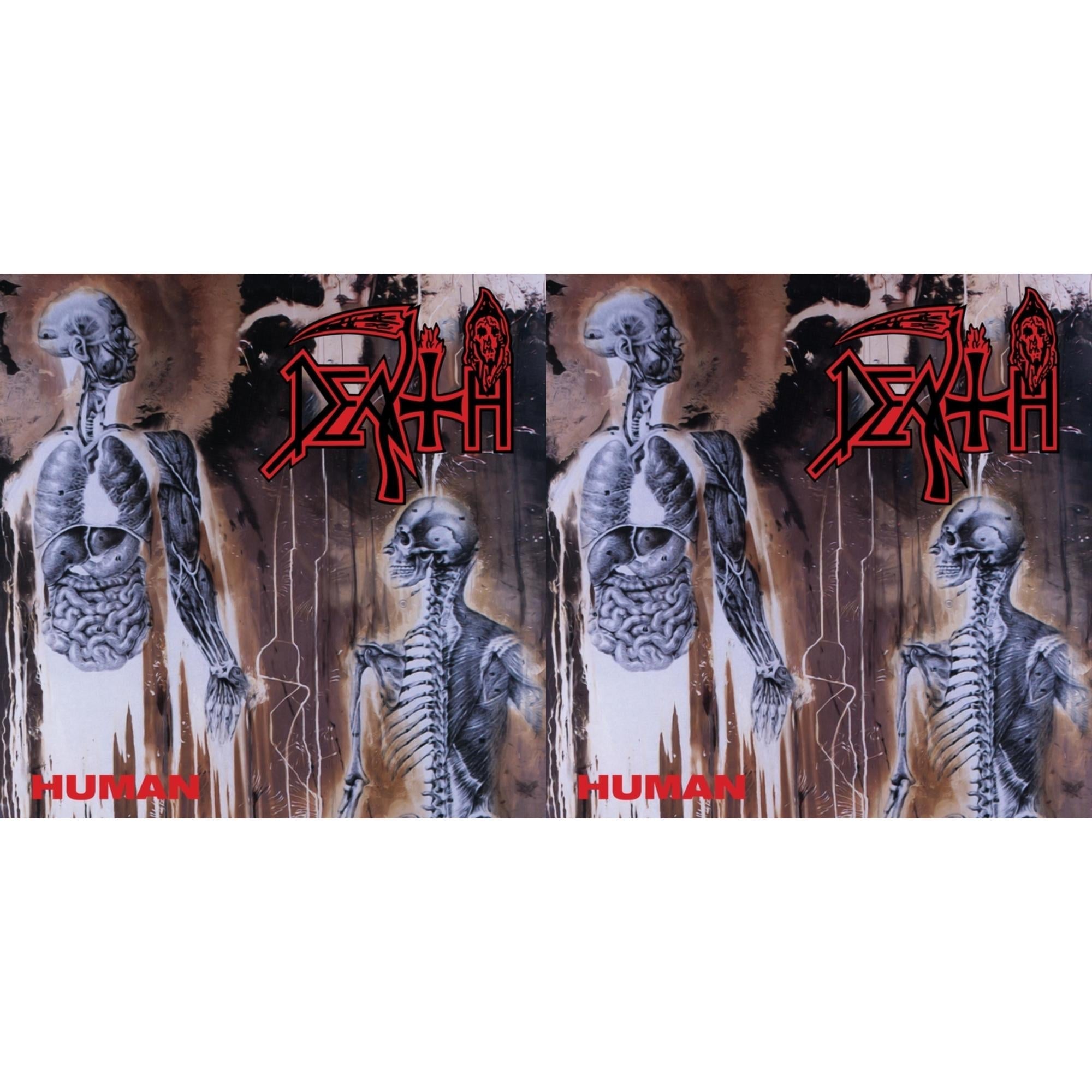 Human (Bone White, Blue Jay & Gold Tri Color Merge With Splatter LP Vinyl) & Human (Remastered Reissue)