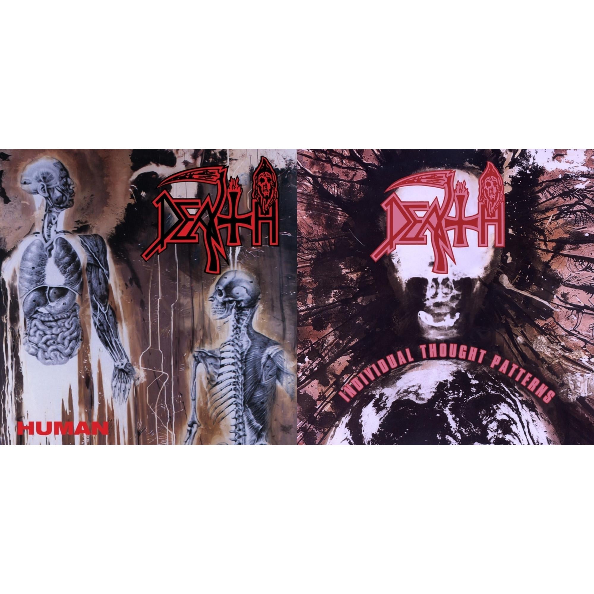 Individual Thought Patterns - Reissue (Hot Pink, Bone White & Red Tri Color Merge W/ Splatter LP Vinyl) & Human (Remastered Reissue)