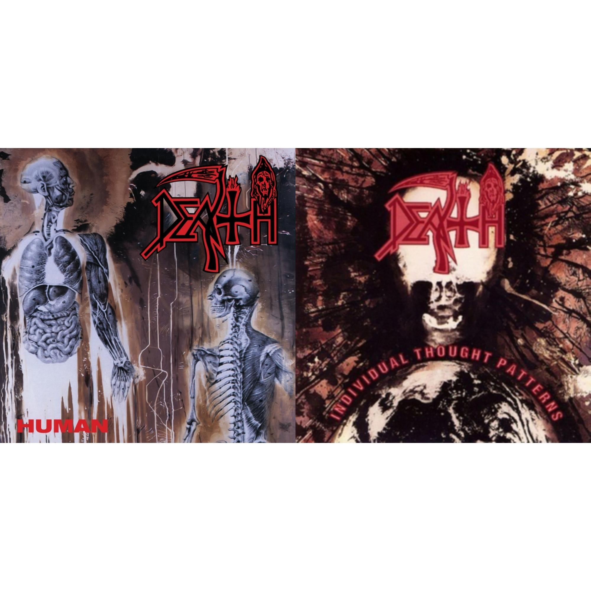 Human (Bone White, Blue Jay & Gold Tri Color Merge With Splatter LP Vinyl) & Individual Thought Patterns - Reissue