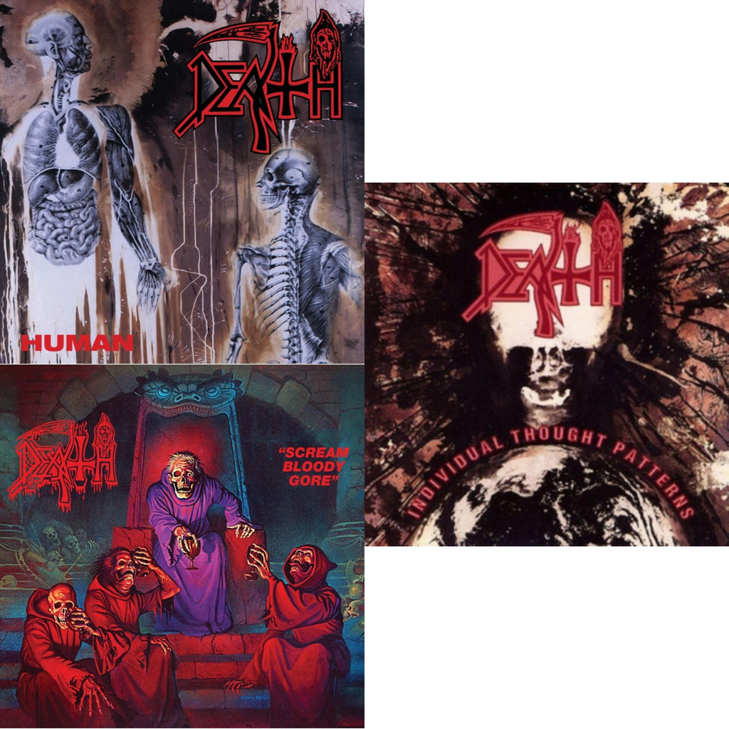 Human (Remastered Reissue) & Individual Thought Patterns - Reissue & Scream Bloody Gore (Reissue)