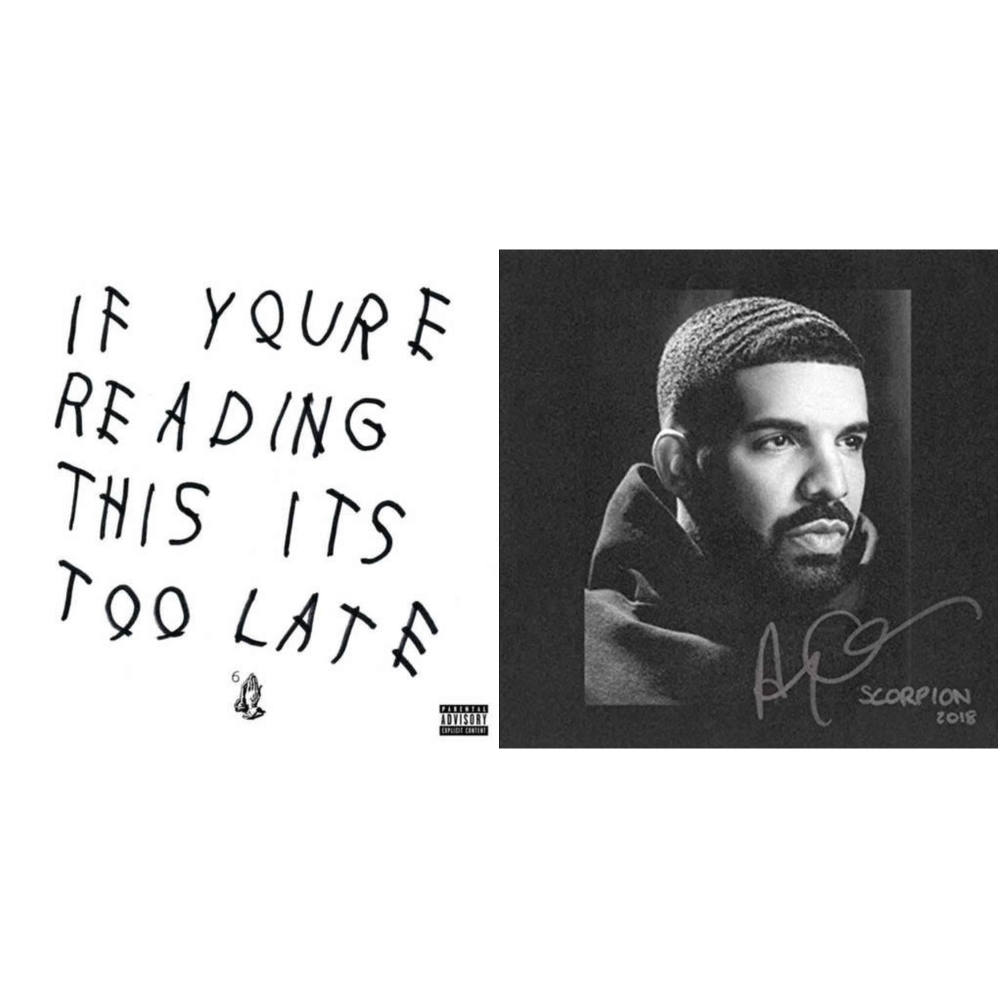 If You're Reading This It's Too Late (Ex) & Scorpion (2 LP)