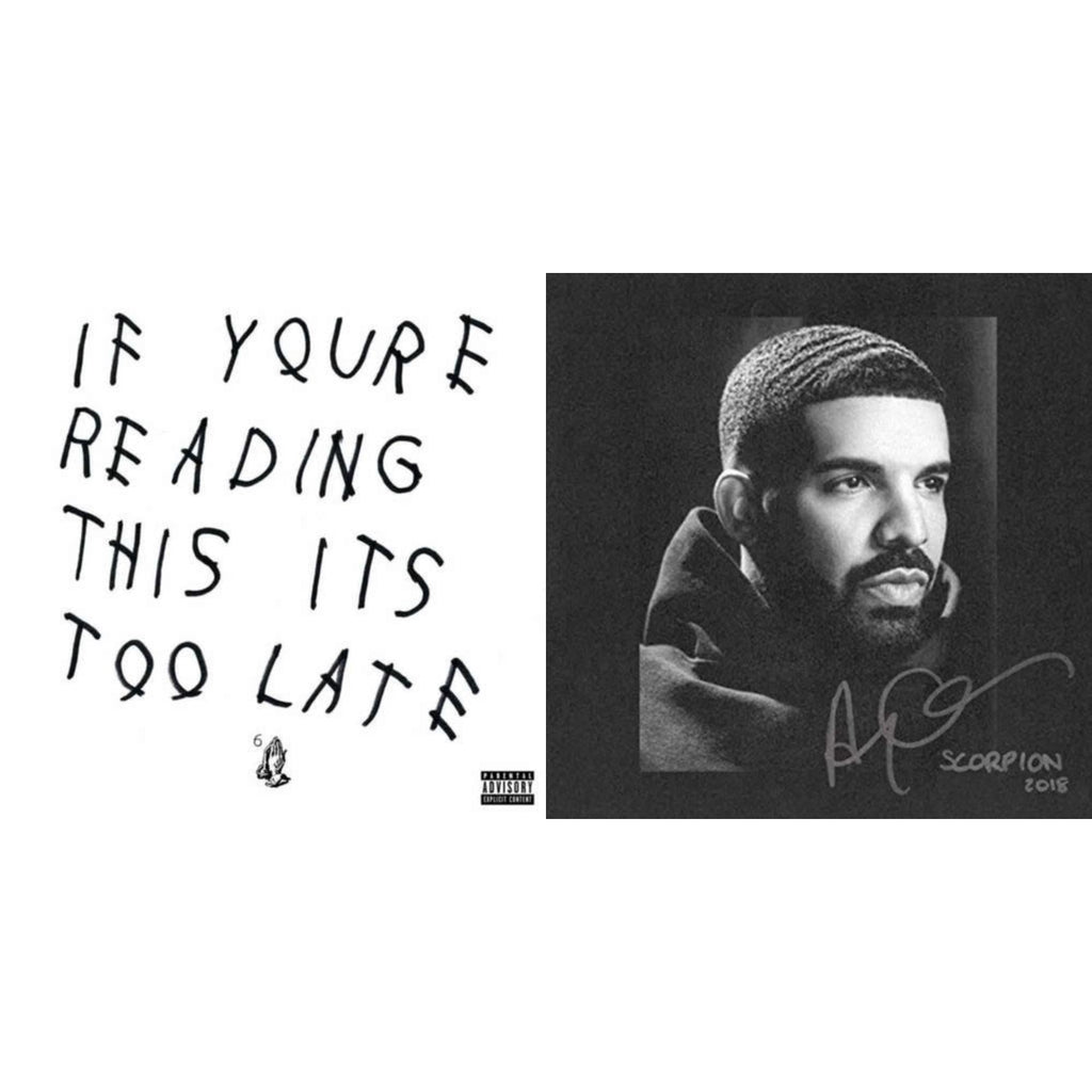 If You're Reading This It's Too Late (Ex) & Scorpion (2 LP)