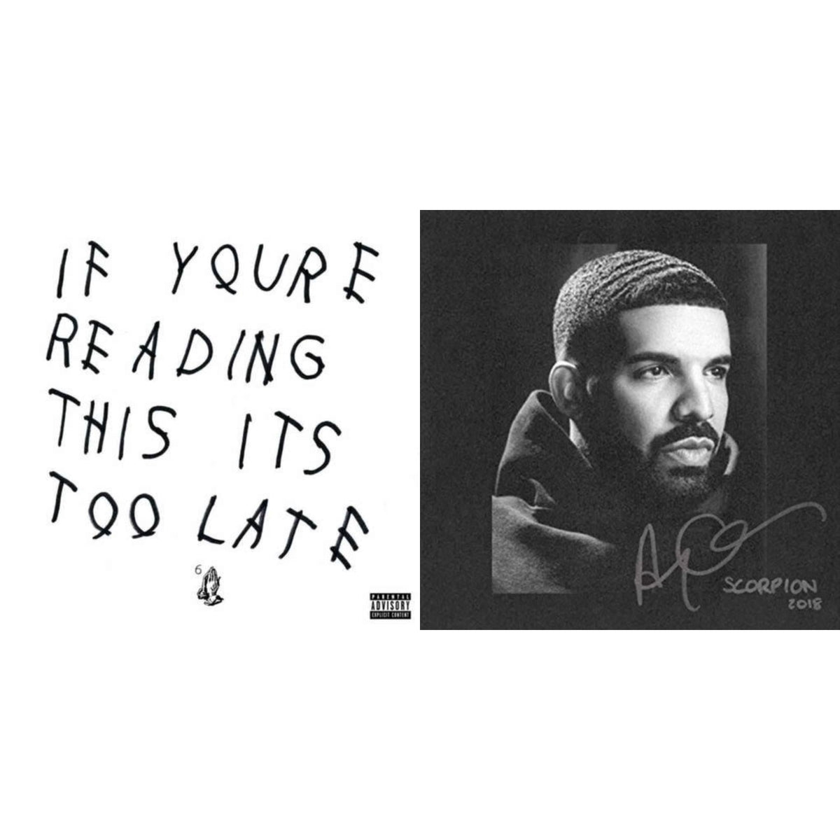 If You're Reading This It's Too Late (Ex) & Scorpion (2 LP)