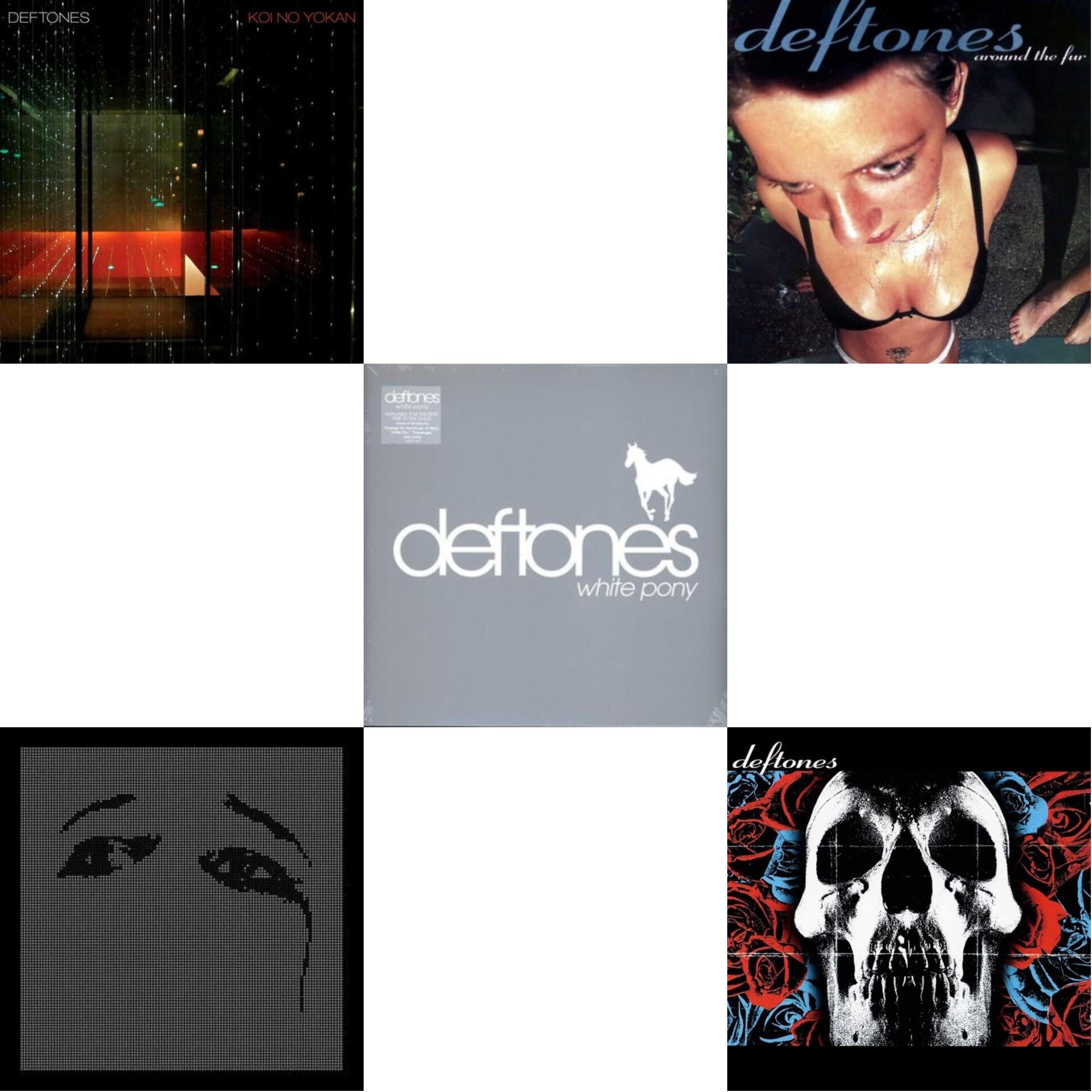 Deftones & Ohms & Koi No Yokan & Around The Fur (180G) & White Pony