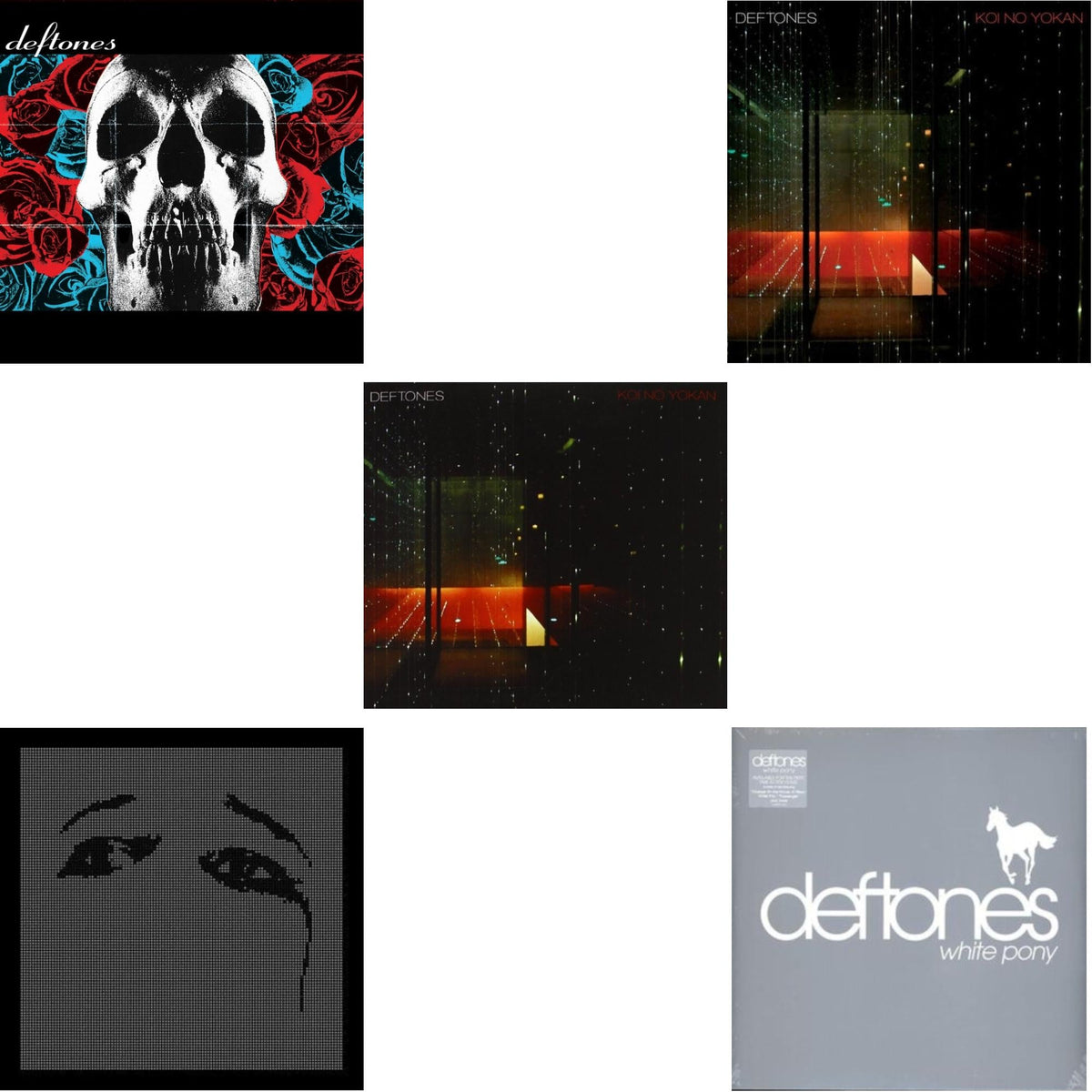 Deftones (X) (20Th Anniversary/Ruby Red LP Vinyl) & Ohms & Koi No Yokan & Koi No Yokan & White Pony
