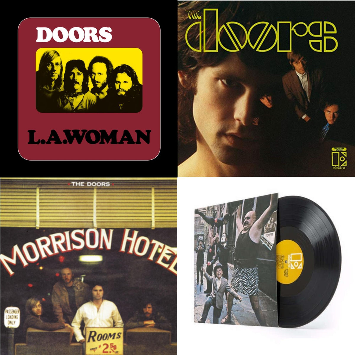 Doors & Strange Days & Morrison Hotel & L.A. Woman (50Th Anniversary Deluxe Edition/3CD/LP)