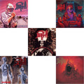 Death - Leprosy (Reissue) & Human (Remastered Reissue) & Individual Thought Patterns - Reissue & Scream Bloody Gore (Reissue) & Sound Of Perseverance (Black, Red & Gold Tri Color Merge Withsplatter Vinyl/2LP)