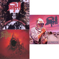 Individual Thought Patterns - Reissue (Hot Pink, Bone White & Red Tri Color Merge W/ Splatter LP Vinyl) & Sound Of Perseverance (Black, Red & Gold Tri Color Merge Withsplatter Vinyl/2LP) & Leprosy (Reissue)