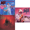 Spiritual Healing - Reissue (Red, Cyan Blue & Black Tri Color Merge With Splatter LP Vinyl) & Sound Of Perseverance (Black, Red & Gold Tri Color Merge Withsplatter Vinyl/2LP) & Leprosy (Reissue)