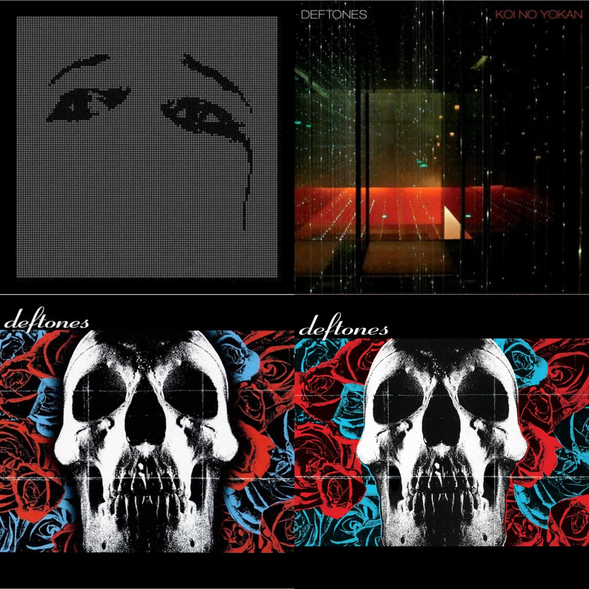 Deftones & Deftones (X) (20Th Anniversary/Ruby Red LP Vinyl) & Ohms & Koi No Yokan