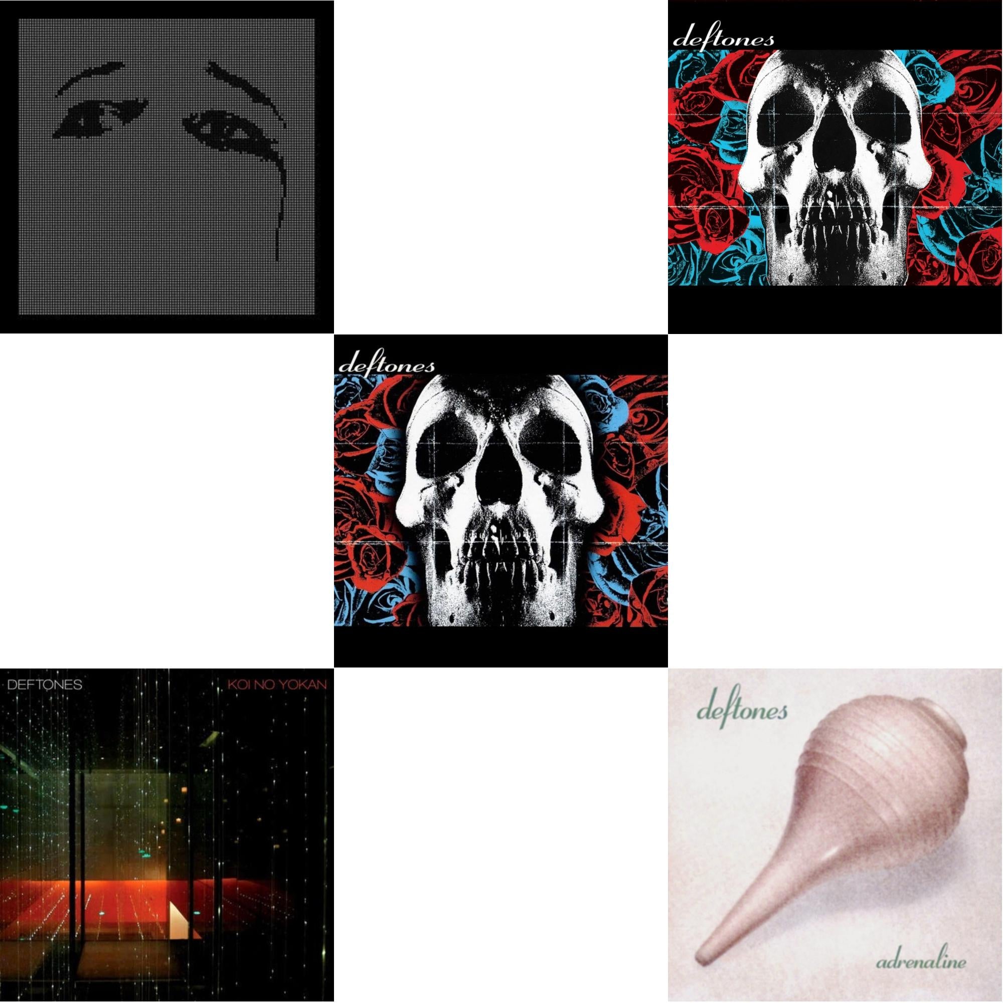 Deftones & Deftones (X) (20Th Anniversary/Ruby Red LP Vinyl) & Ohms & Koi No Yokan & Adrenaline