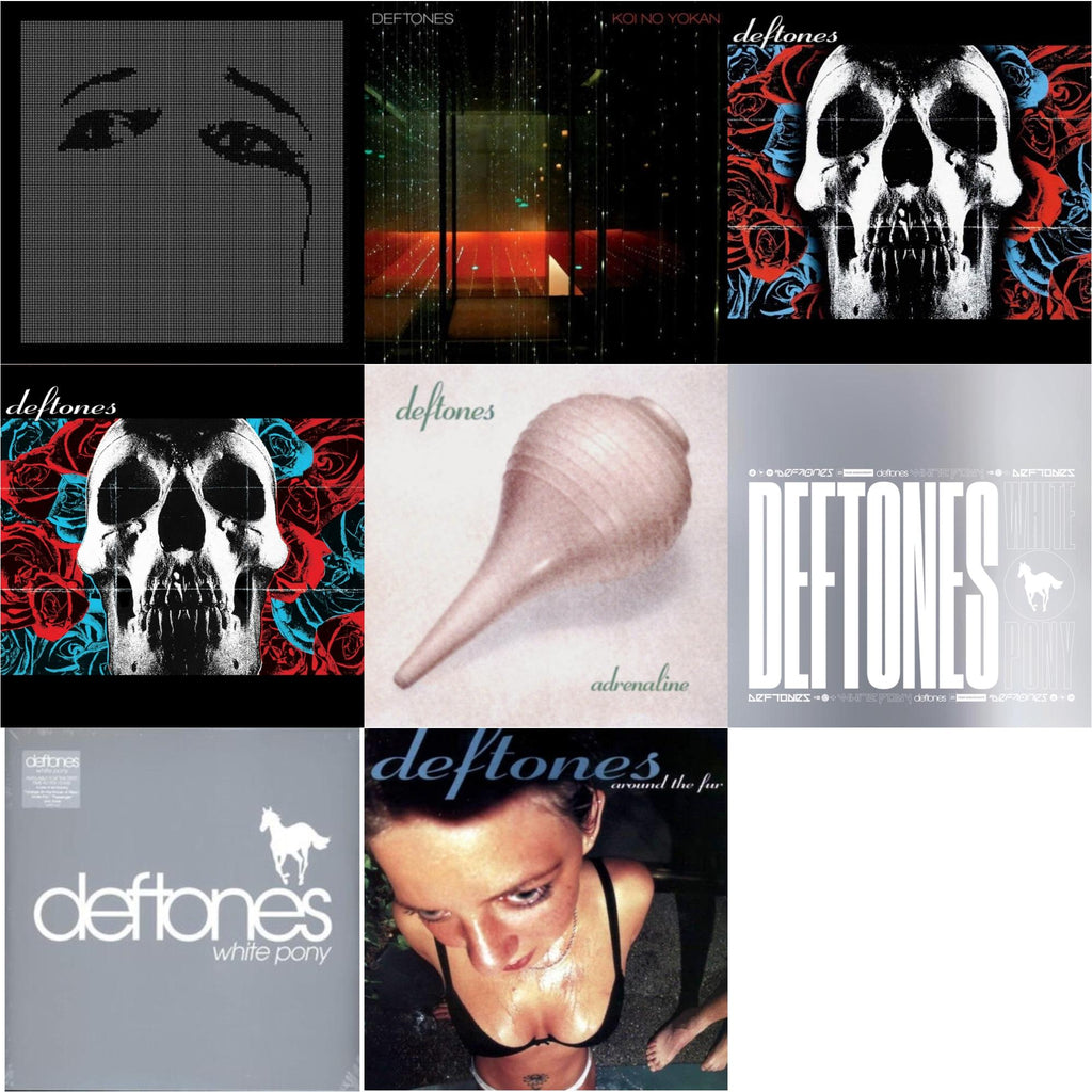Deftones & Deftones (X) (20Th Anniversary/Ruby Red LP Vinyl) & Ohms & White Pony (X) (20Th Anniversary Deluxe Edition/Super Deluxe) & Koi No Yokan & Around The Fur (180G) & Adrenaline & White Pony