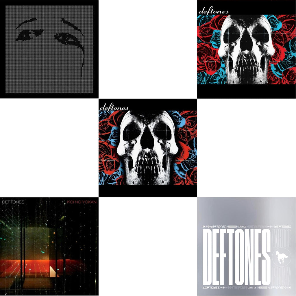 Deftones & Deftones (X) (20Th Anniversary/Ruby Red LP Vinyl) & Ohms & White Pony (X) (20Th Anniversary Deluxe Edition/Super Deluxe) & Koi No Yokan