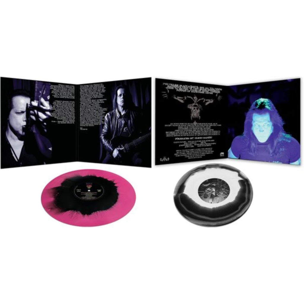Danzig - Danzig 5: Blackacidevil (Black & White Haze LP Vinyl) & Sings Elvis (Pink & Black Haze LP Vinyl)