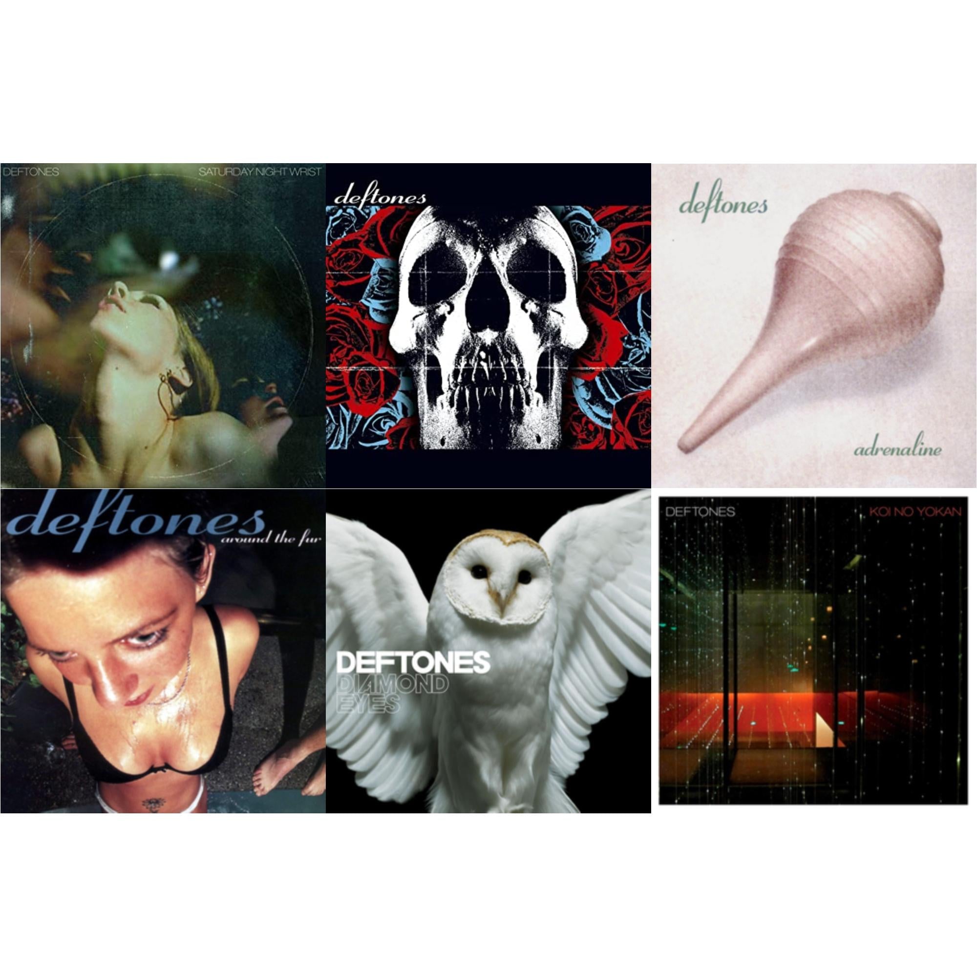 Deftones - Saturday Night Wrist & Adrenaline & Around The Fur & Deftones & Koi No Yokan & Diamond Eyes - CD Bundle