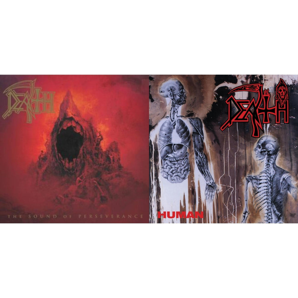 Human (Bone White, Blue Jay & Gold Tri Color Merge With Splatter LP Vinyl) & Sound Of Perseverance (Black, Red & Gold Tri Color Merge Withsplatter Vinyl/2LP)