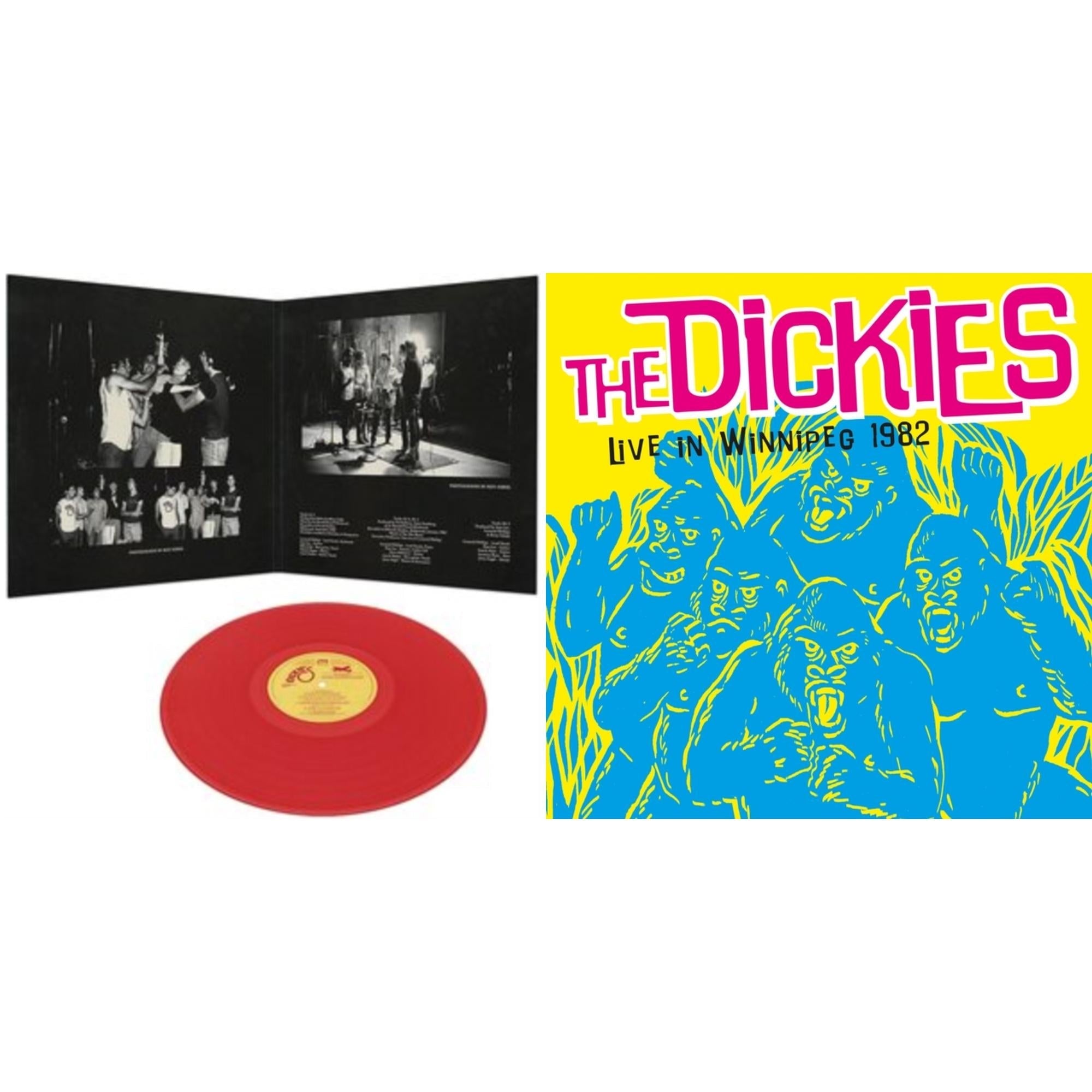 Live In Winnipeg 1982 & Stukas Over Disneyland (Red LP Vinyl)