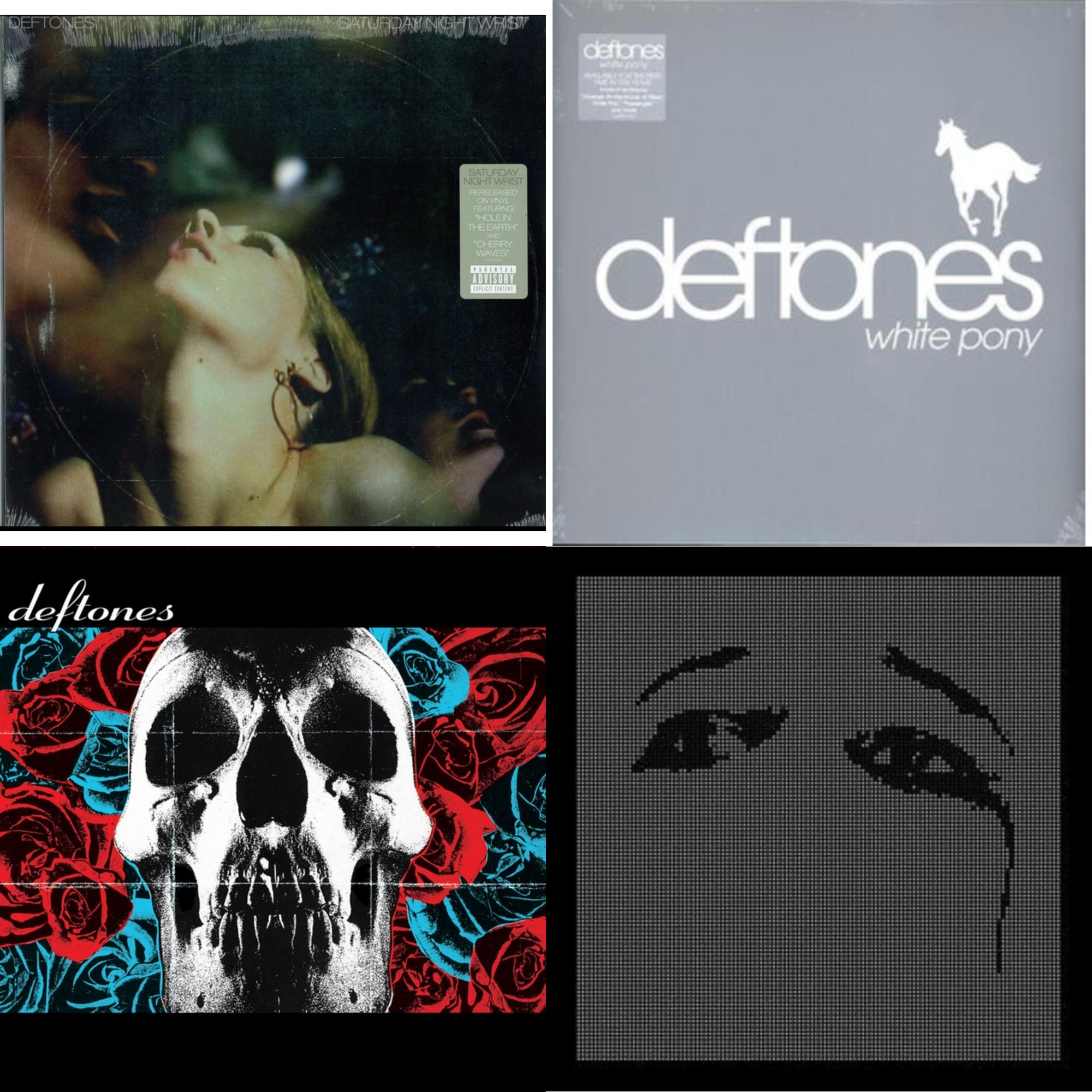 Deftones (X) (20Th Anniversary/Ruby Red LP Vinyl) & Ohms & Saturday Night Wrist & White Pony