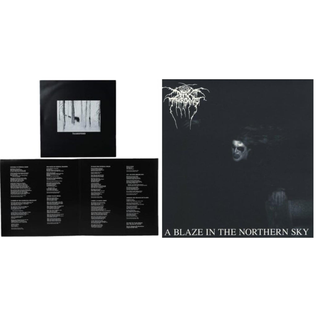 Darkthrone - Blaze In The Northern Sky & Under A Funeral Moon - LP Vinyl Bundle