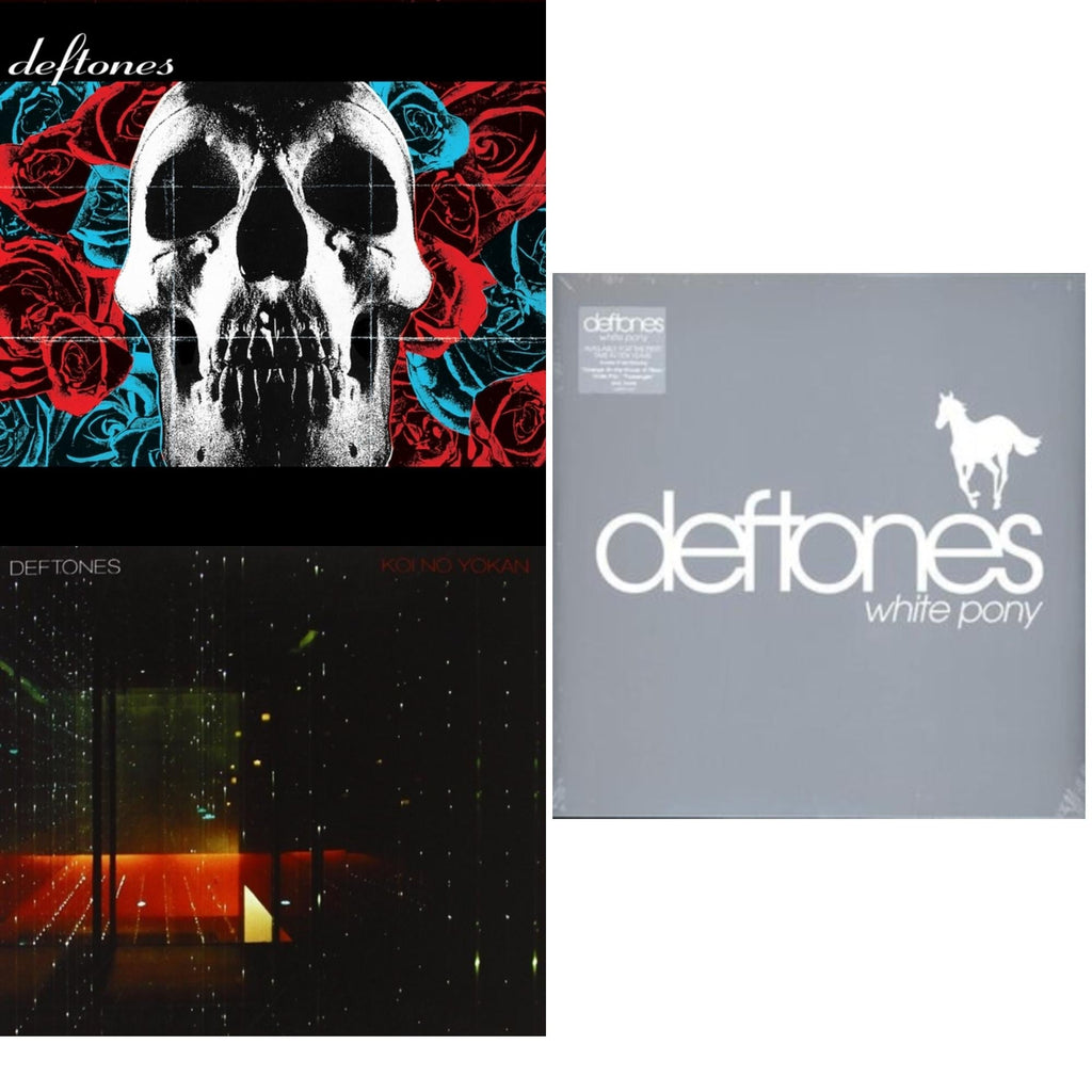 Deftones (X) (20Th Anniversary/Ruby Red LP Vinyl) & Koi No Yokan & White Pony