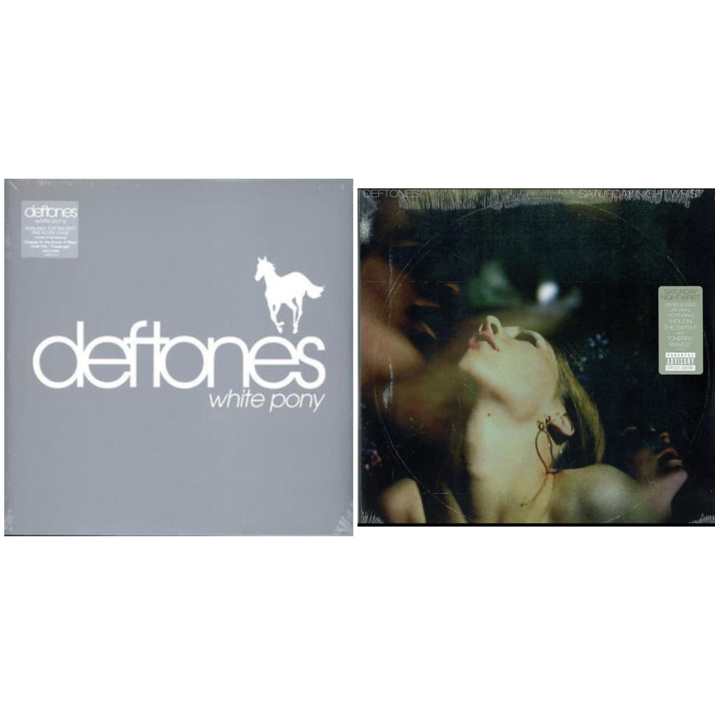 Deftones - Saturday Night Wrist & White Pony - LP Vinyl Bundle