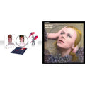 David Bowie - Hunky Dory (2015 Remaster/50Th Anniv/Picture Disc) & Aladdin Sane (2013 Remaster) (Picture Disc) - LP Vinyl Bundle