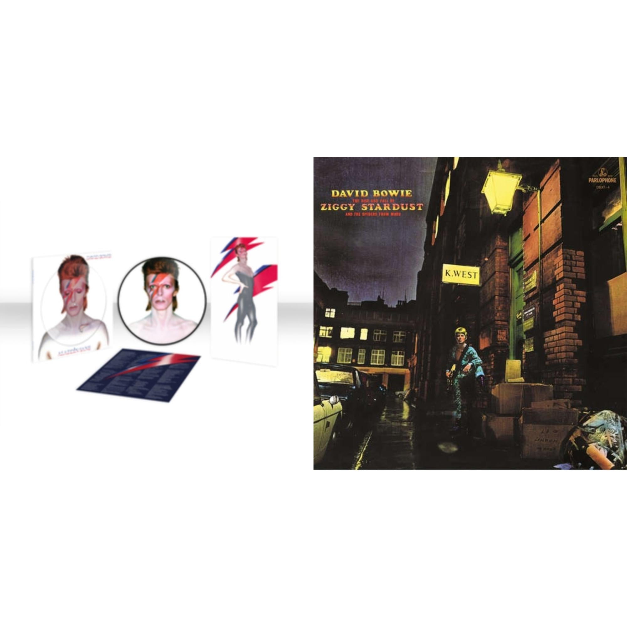 Aladdin Sane (2013 Remaster) (Picture Disc) & Rise & Fall Of Ziggy Stardust (2012 Remaster)