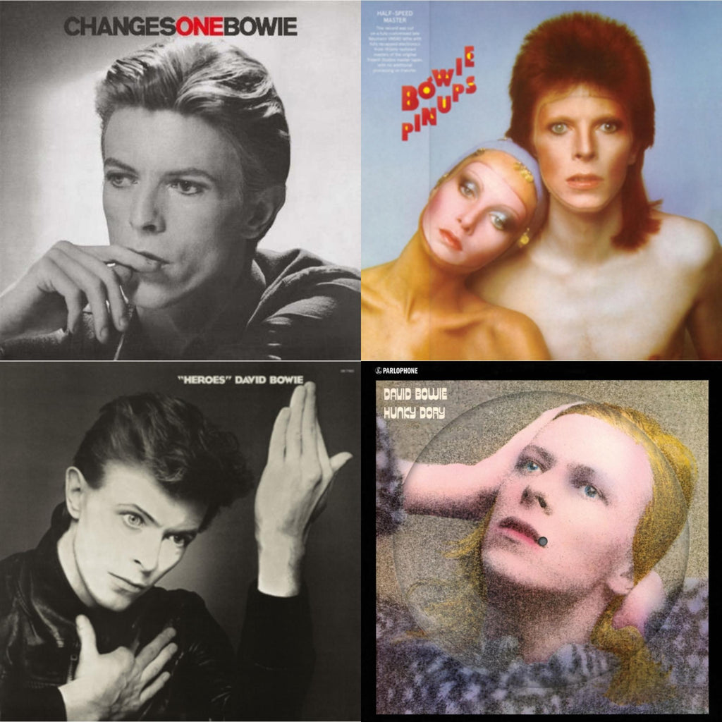 Heroes (2017 Remaster) & Changesonebowie (180G) & Hunky Dory (2015 Remaster/50Th Anniv/Picture Disc) & Pinups (2015 Remaster)