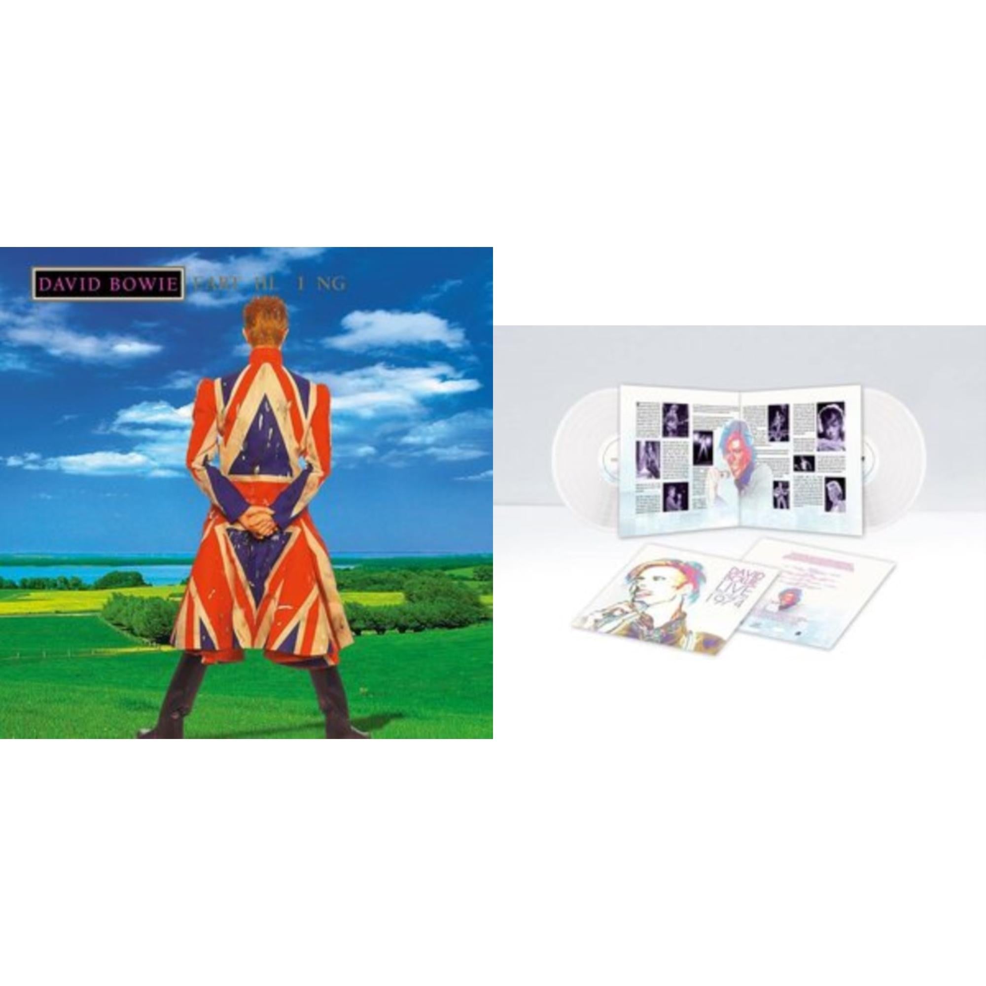 David Bowie - Earthling (2021 Remaster/2LP) & Live Los Angeles 1974 (White LP Vinyl/Limited)