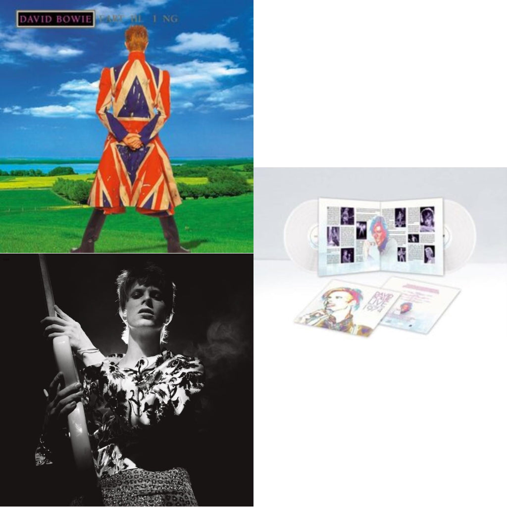 Earthling (2021 Remaster/2LP) & Live Los Angeles 1974 (White LP Vinyl/Limited) & Rock N Roll Star